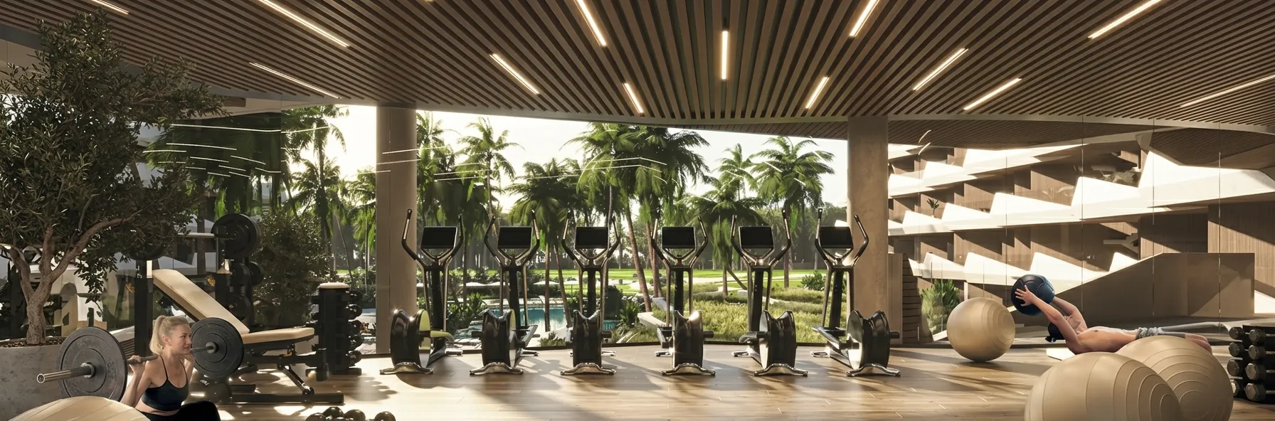PUNTACANATOPHOUSE-GYM WAVE GARDEN Wave Garden Cap Cana